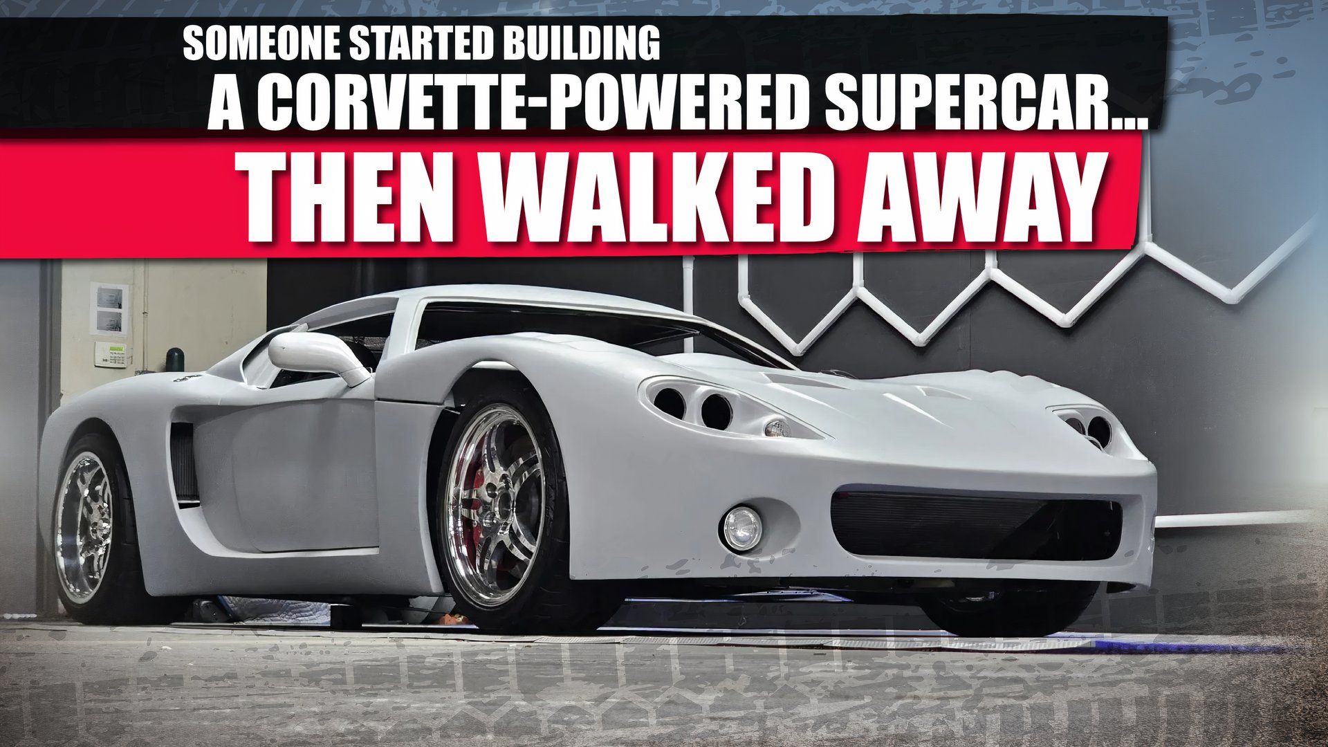 Someone Started Building A Corvette-Powered Supercar… Then Walked Away