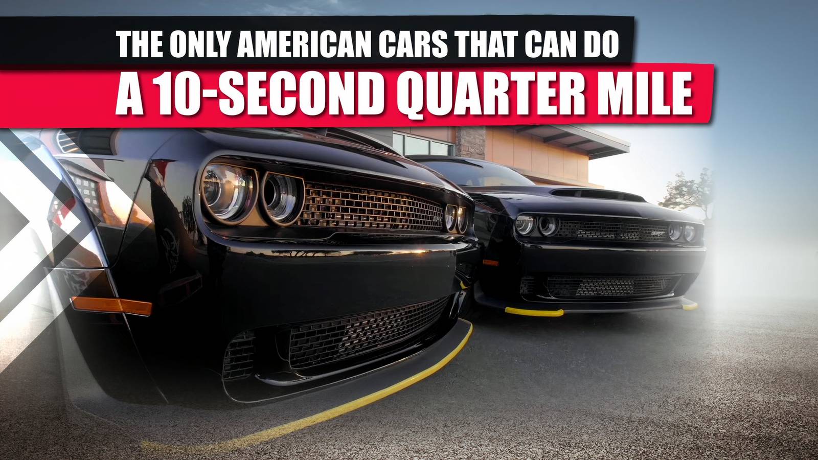 The Only American Cars That Can Do A 10-Second Quarter Mile