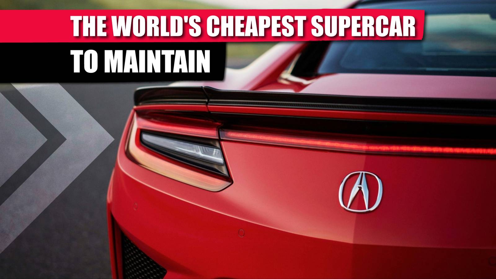 The World's Cheapest Supercar To Maintain
