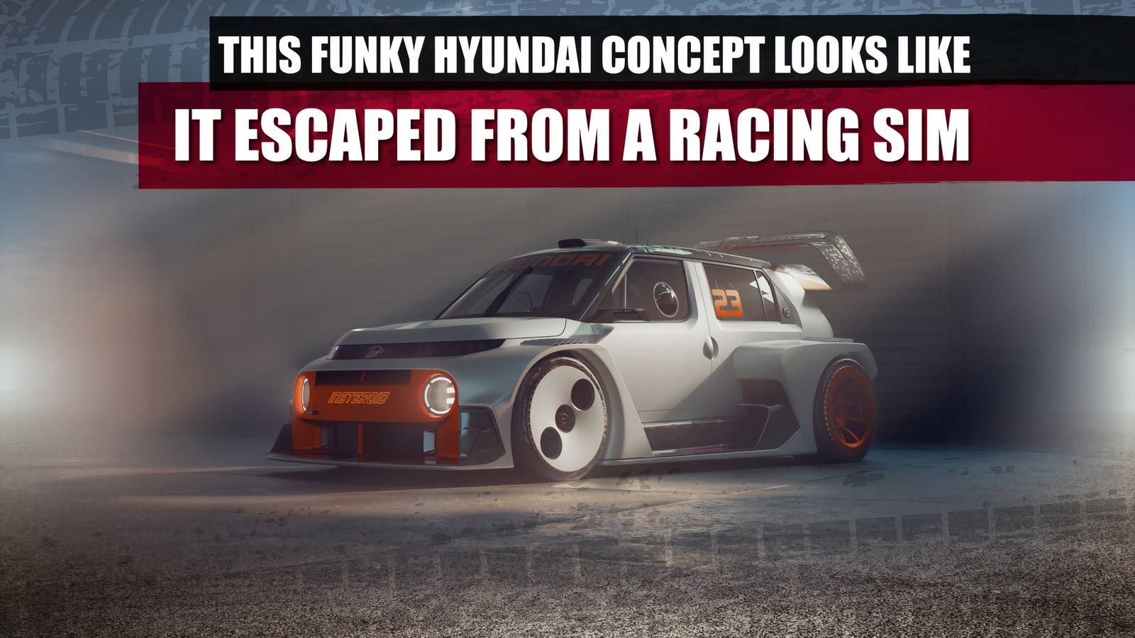 This Funky Hyundai Concept Looks Like It Escaped From A Racing Sim