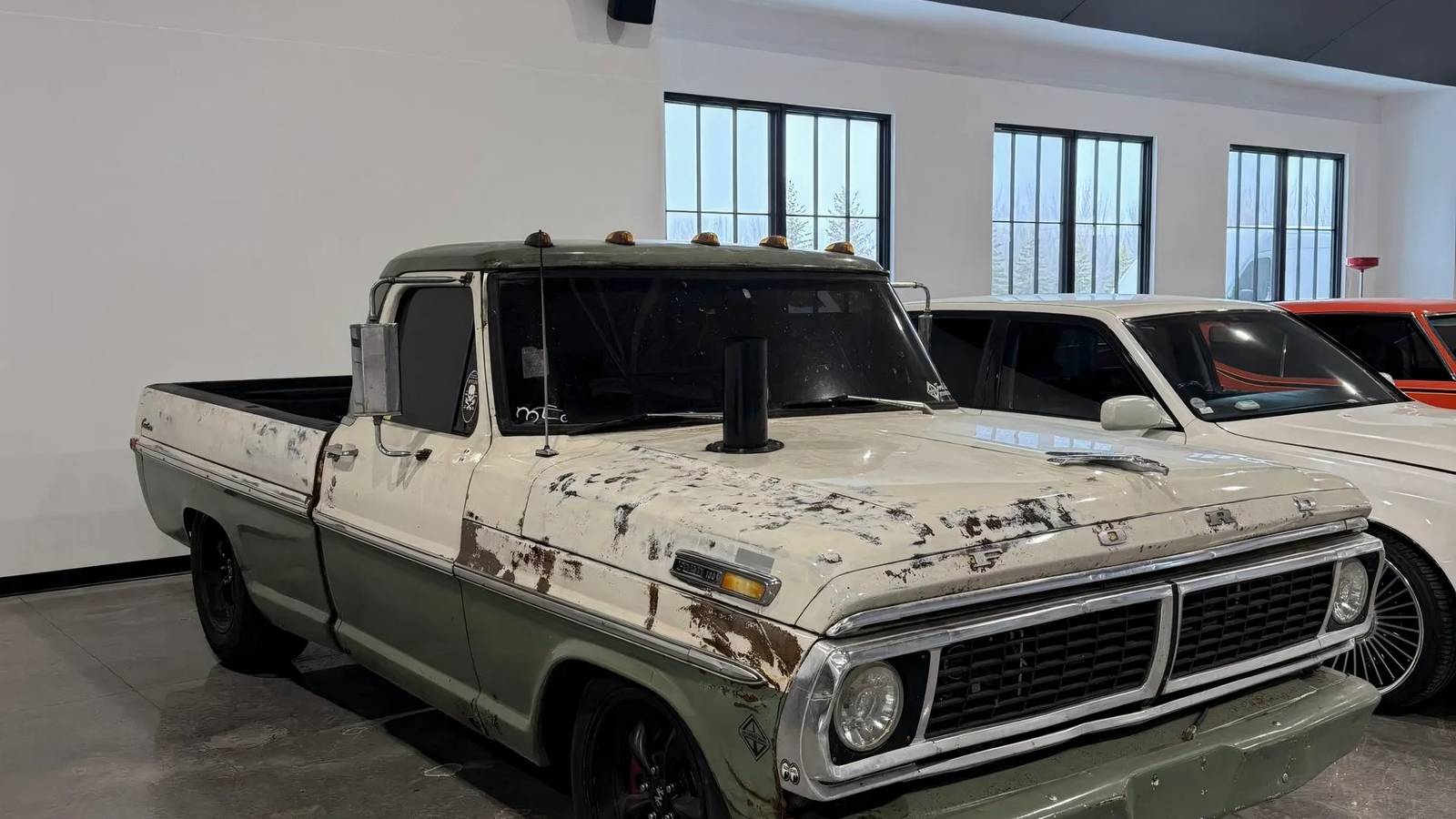 Diesel, Dents, \u0026 Don't-mess-with-me DNA — Custom '70 Ford F-100, image size:1600x900