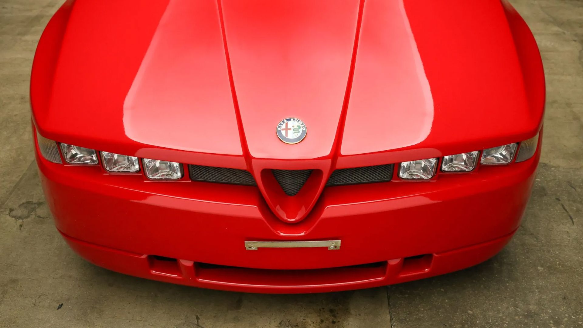 Oddball Alfa Romeo SZ Heads To Auction In Pristine Condition