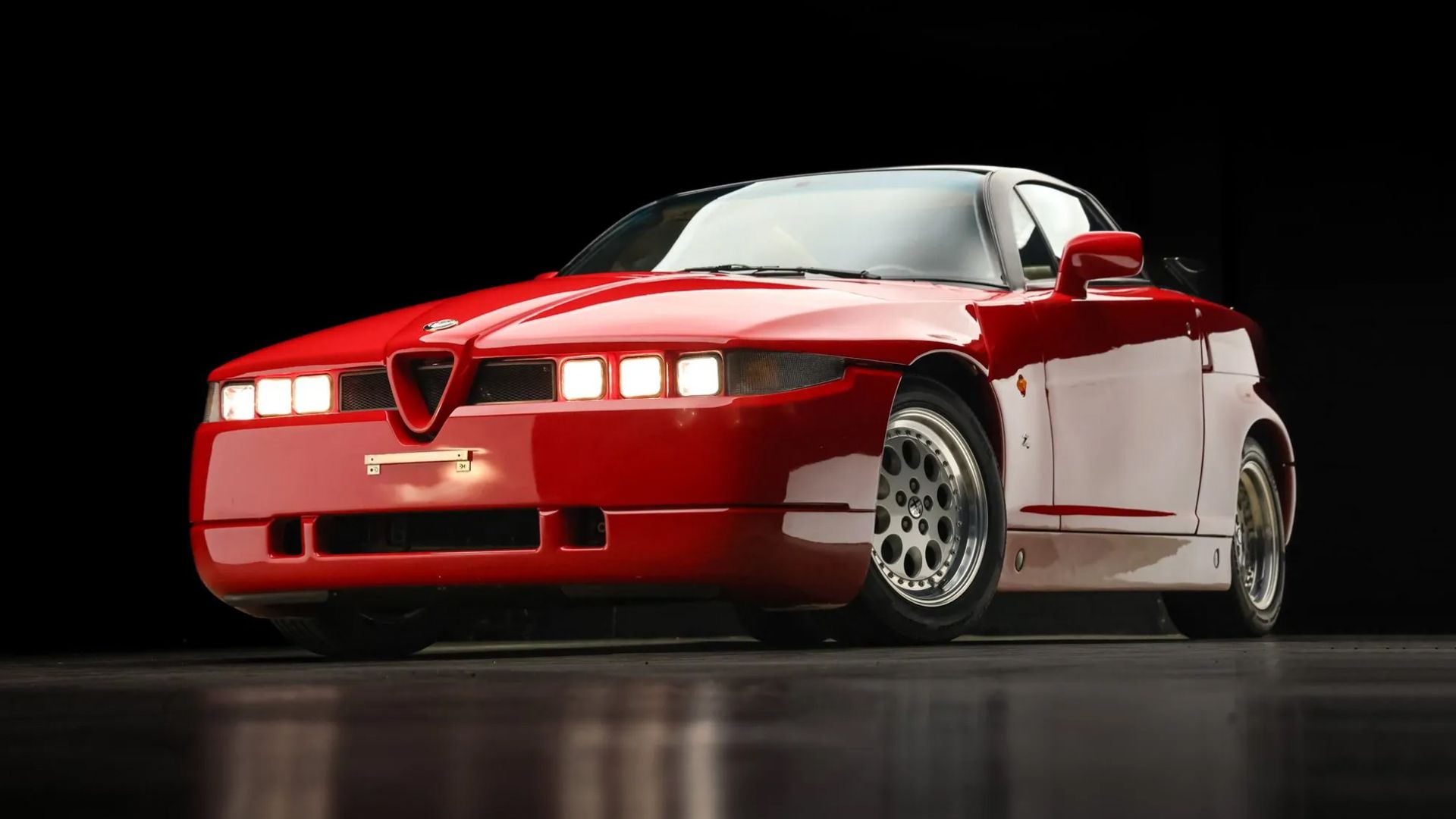 Oddball Alfa Romeo SZ Heads To Auction In Pristine Condition