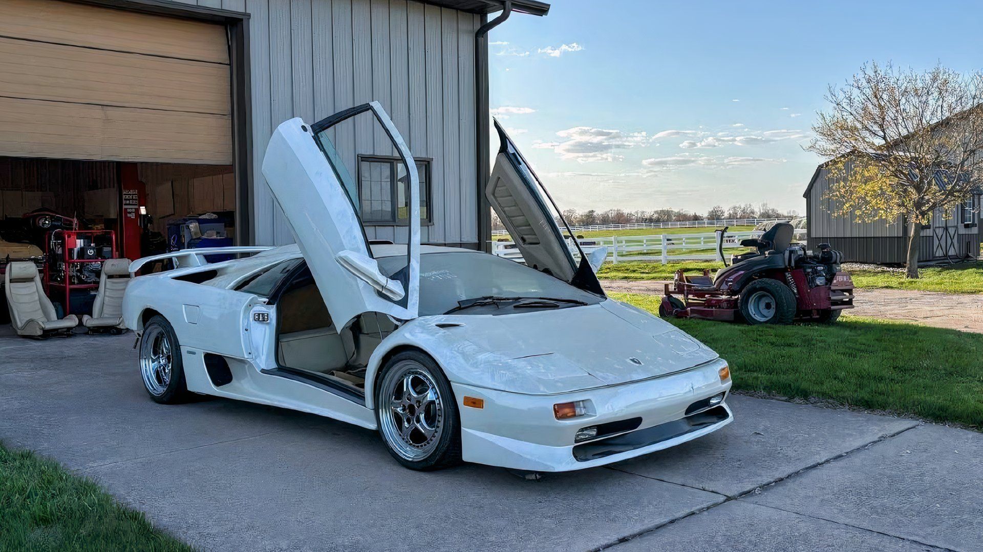 The Rarest Lamborghini On Earth Unearthed In Small-Town Barn Find