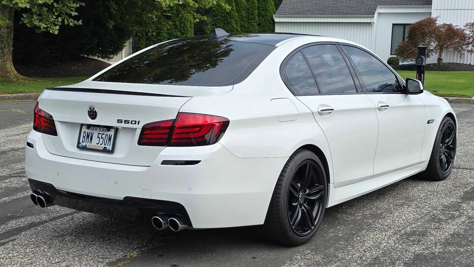 550i Rear End Hyundai's Overlooked V8 Sports Sedan That Embarrassed BMW