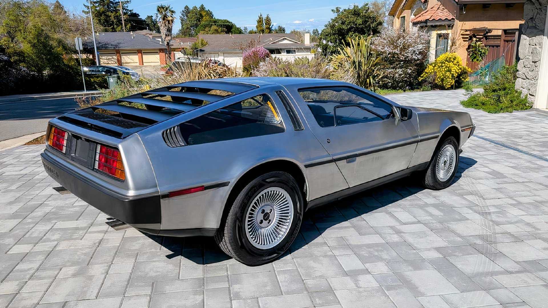 Dmc 12 Rear This Is A Brand-New, 42-Year-Old DeLorean DMC-12