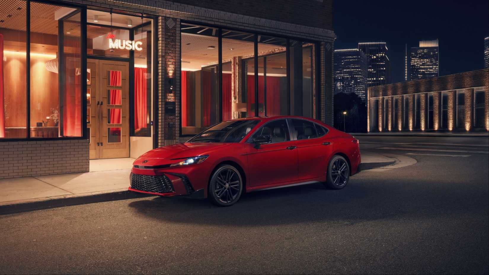 2026 Toyota Camry parked on the street
