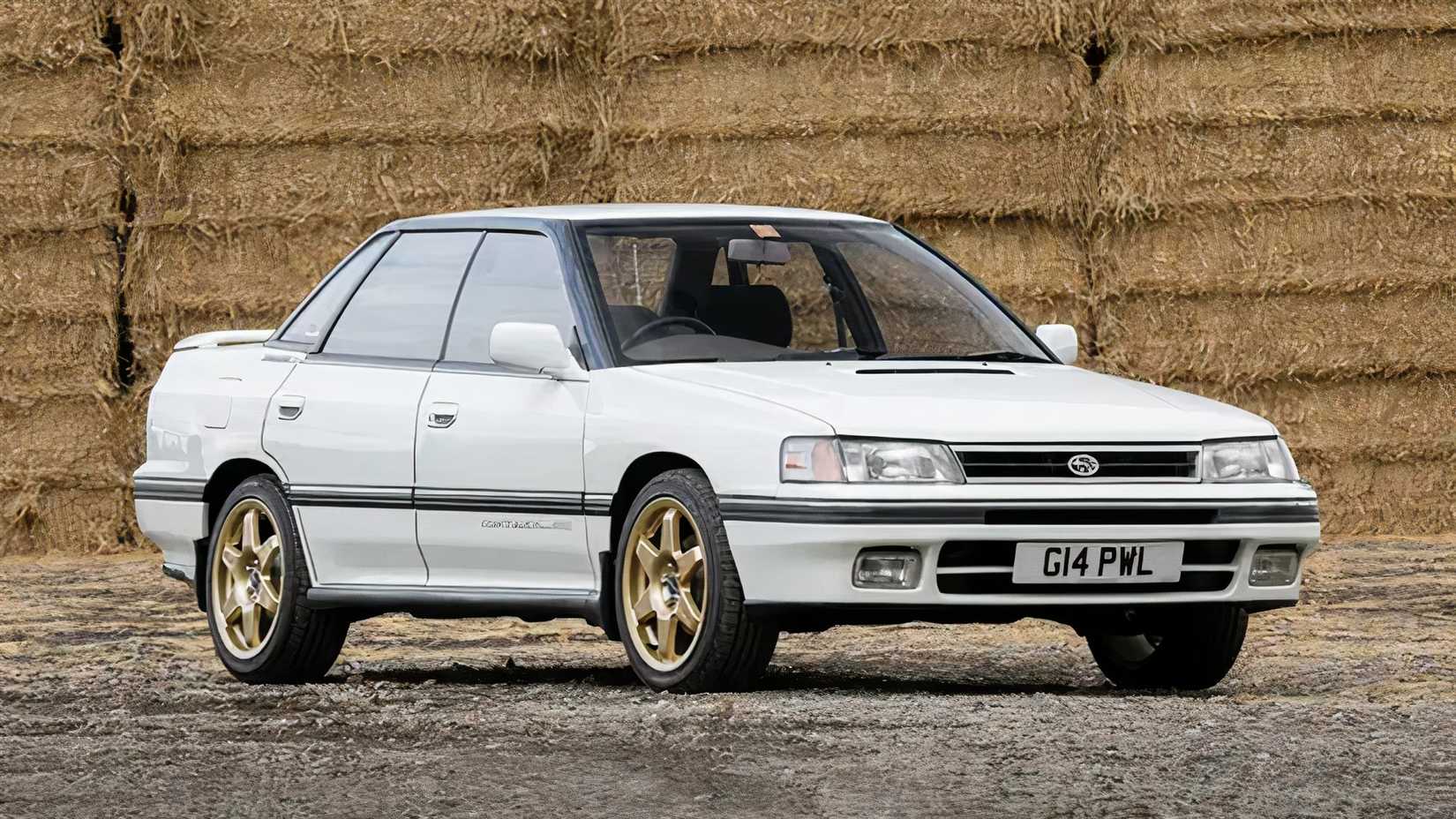 1989 Subaru Legacy front