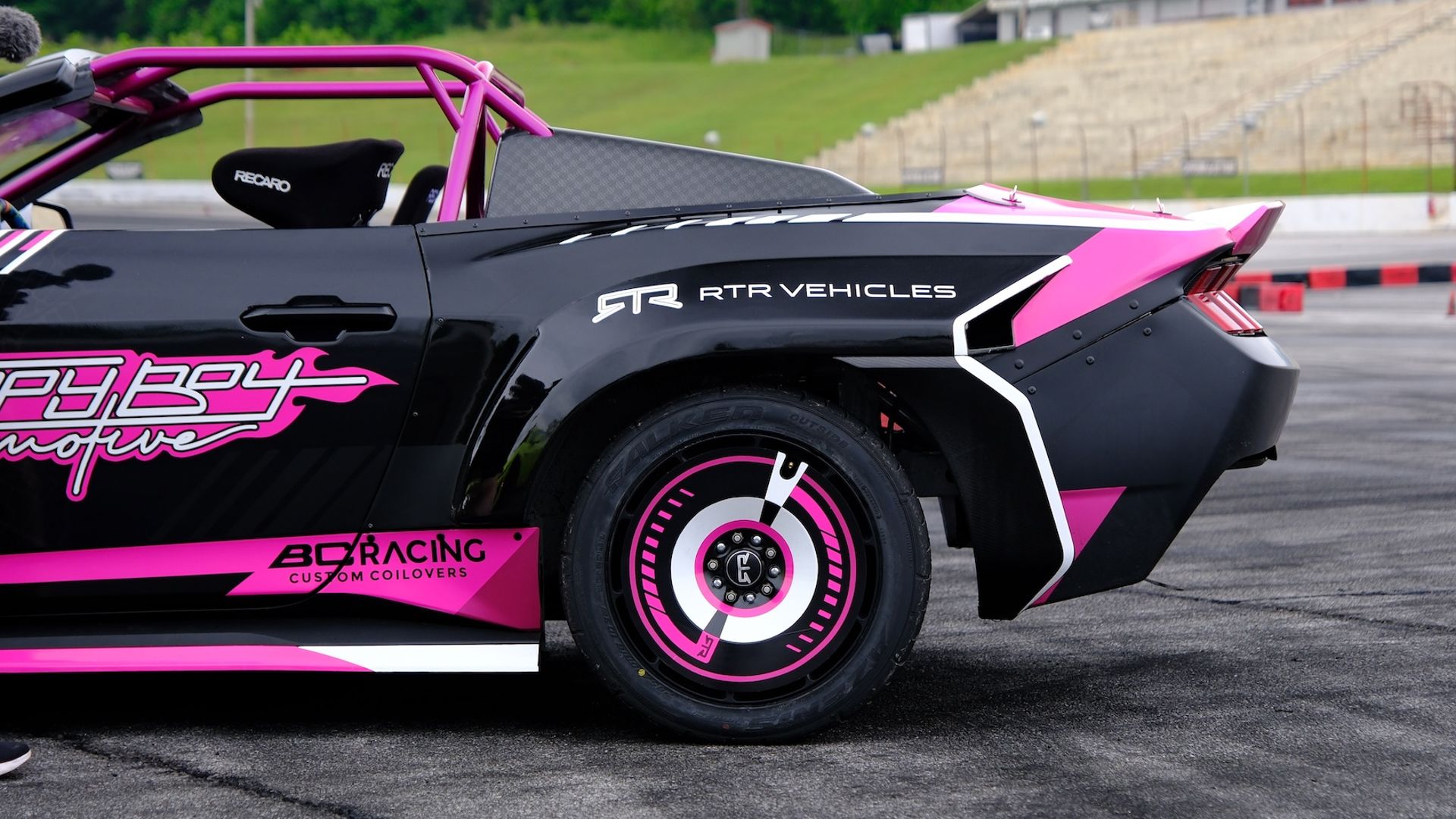 RTR Built T-Pain This Awesome 800-HP Mustang Convertible Drift Car