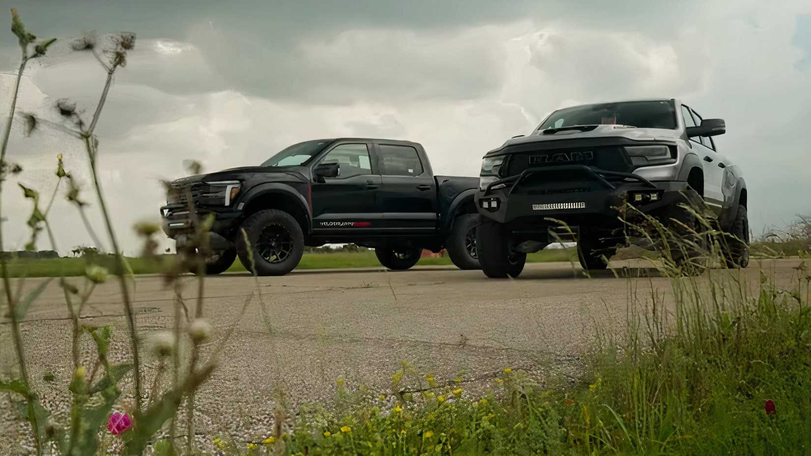 Let The Roar Wars Begin - VelociRaptoR Ford Vs Mammoth Ram