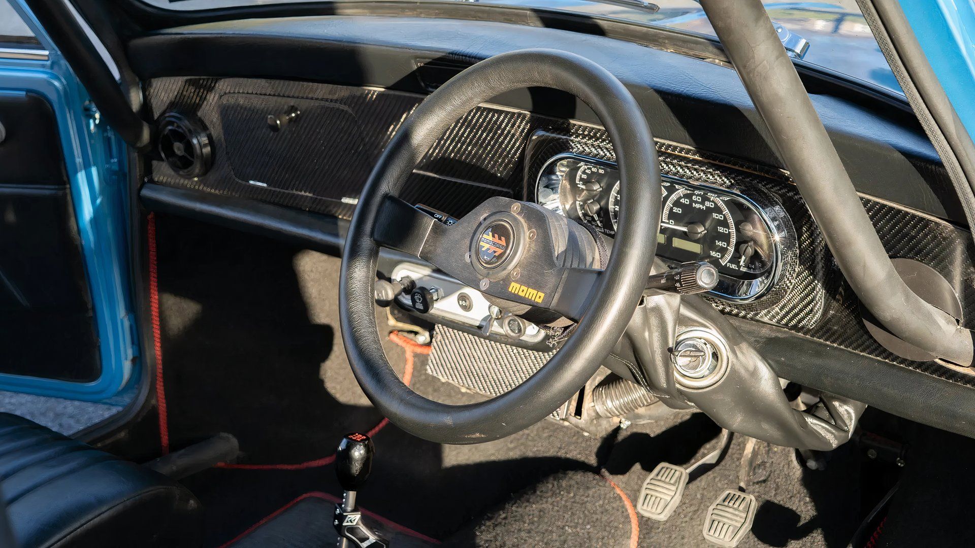 This Classic Mini Has A Classic Honda Heart