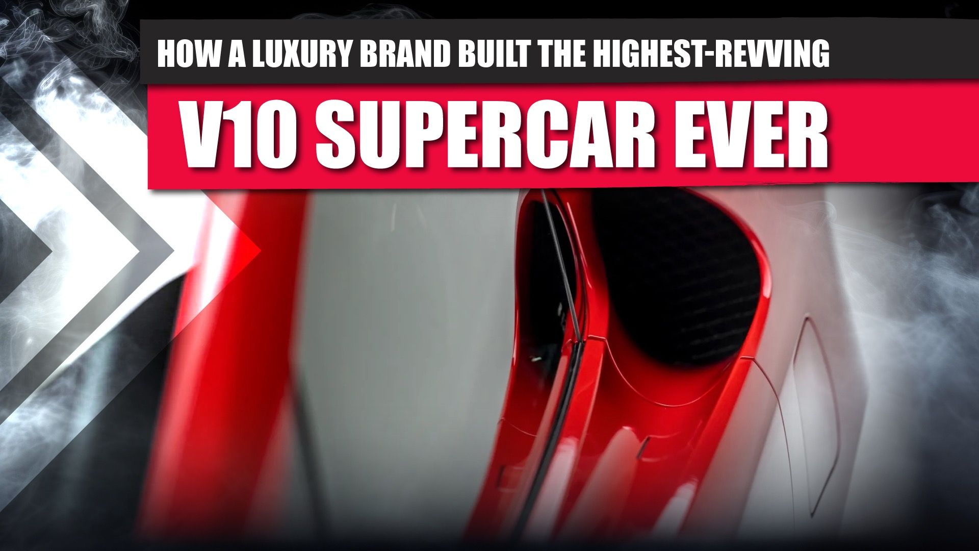 How A Luxury Brand Built The Highest-Revving V10 Supercar Ever