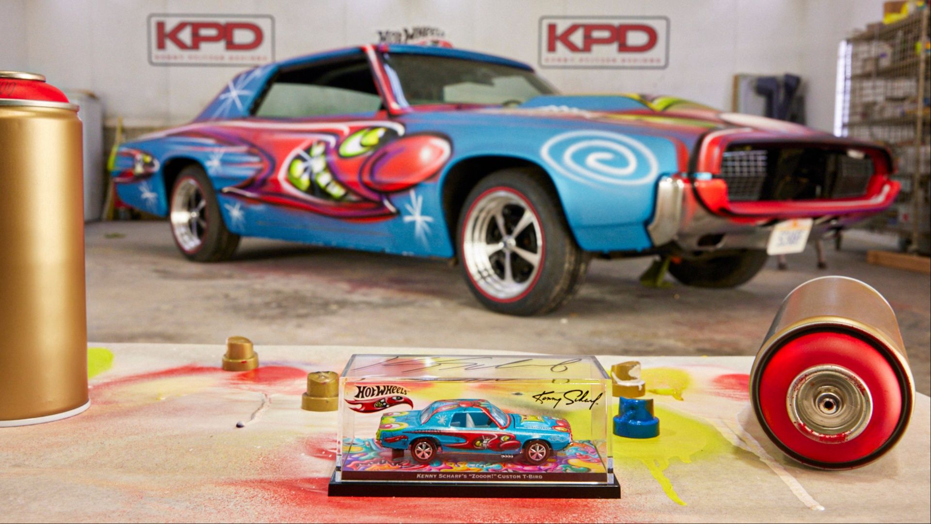 Hot Wheels Just Turned One Of The Original 16 Into A Rolling Art Piece