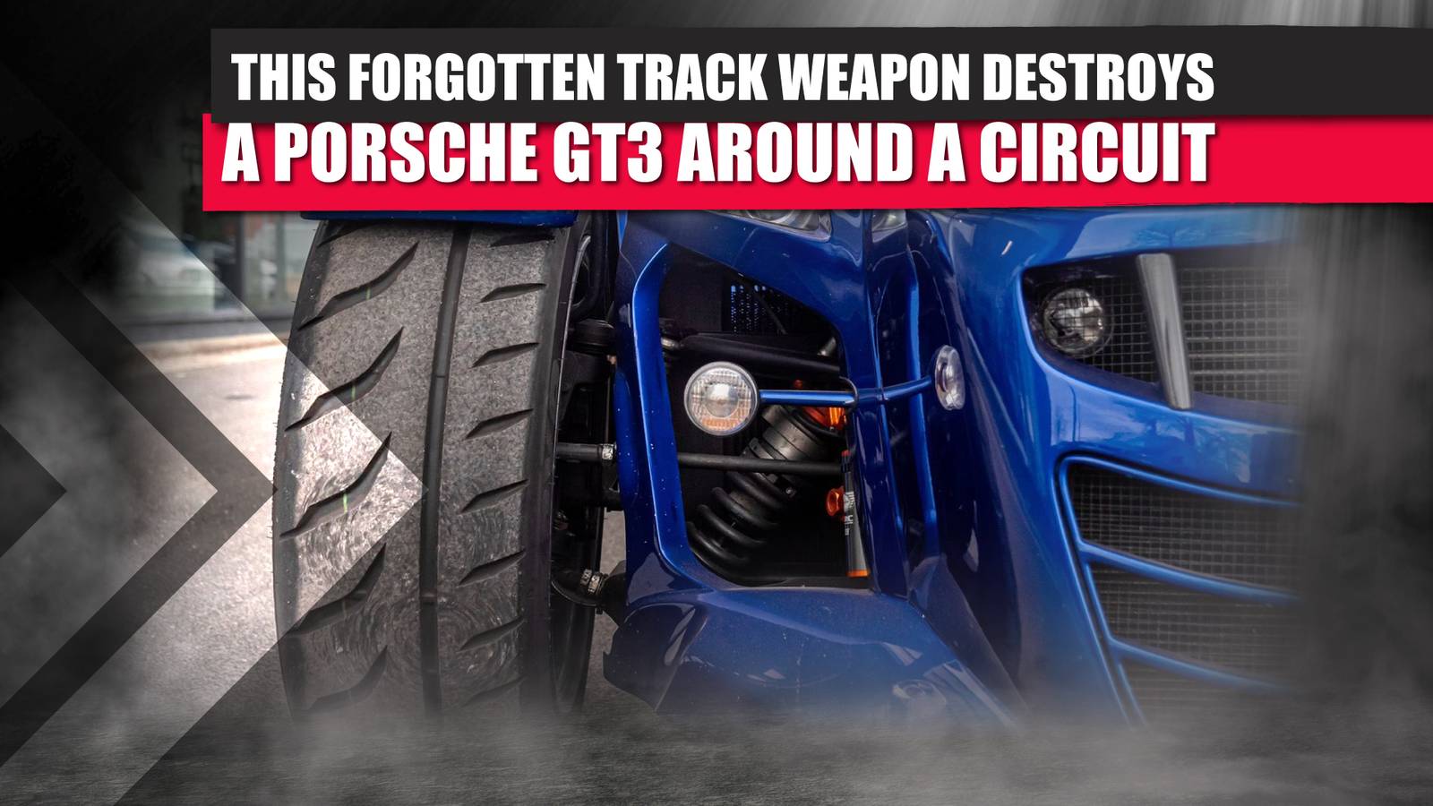This Forgotten Track Weapon Destroys A Porsche GT3 Around A Circuit