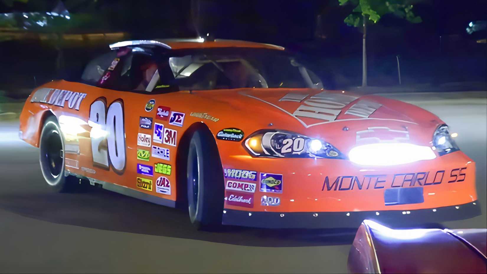 Street-Legal NASCAR With Handbrake Crashes Memphis Car Meet