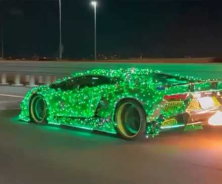 Morohoshi Green Lamborghini