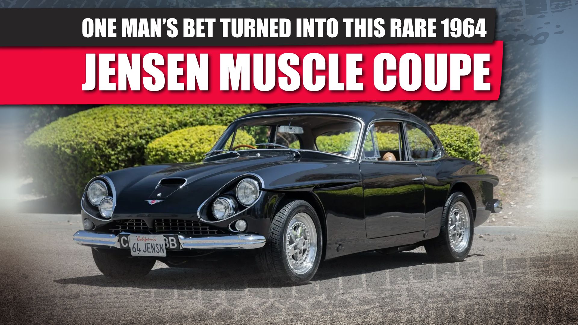 This Jensen C-V8 Mk II Is A Chrysler-Powered Oddball You'll Want