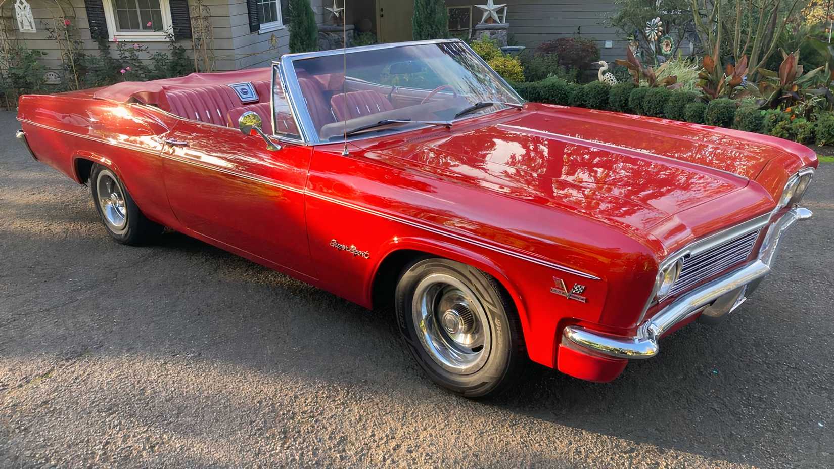 For Sale, This 1966 Chevy Impala SS Convertible Is Showroom Ready, image size:1650x928