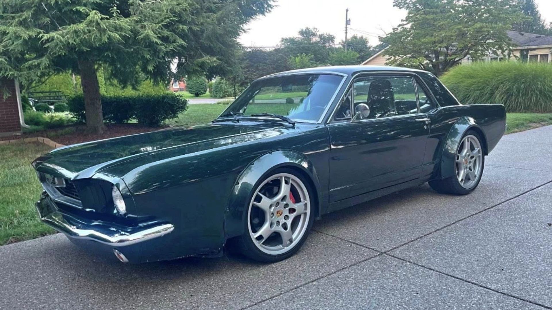 This 1966 Ford Mustang Is Not What It Looks Like, But Porsche 911