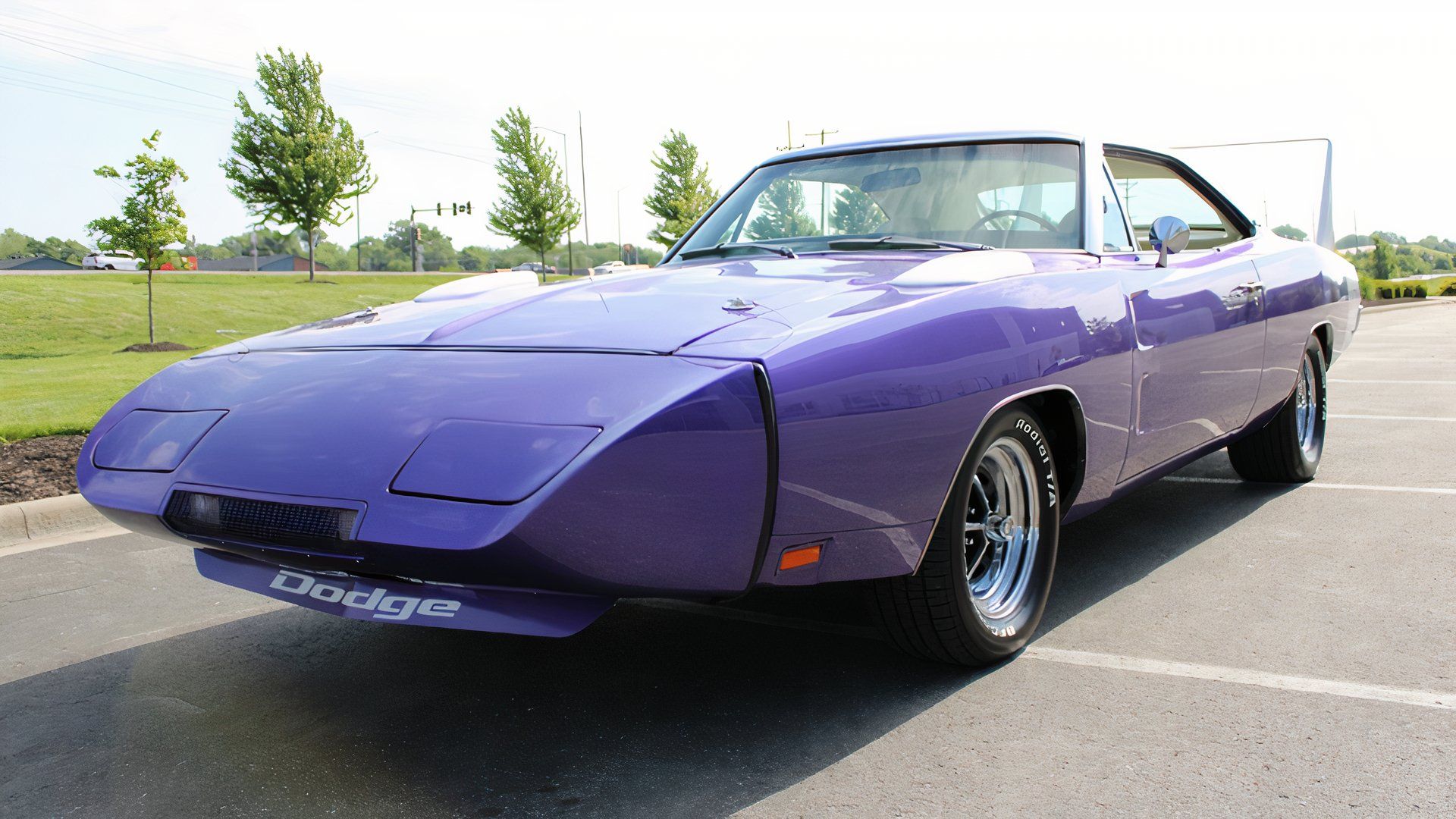 Plum Crazy 1970 Charger Daytona Tribute Is the Affordable Wing Car