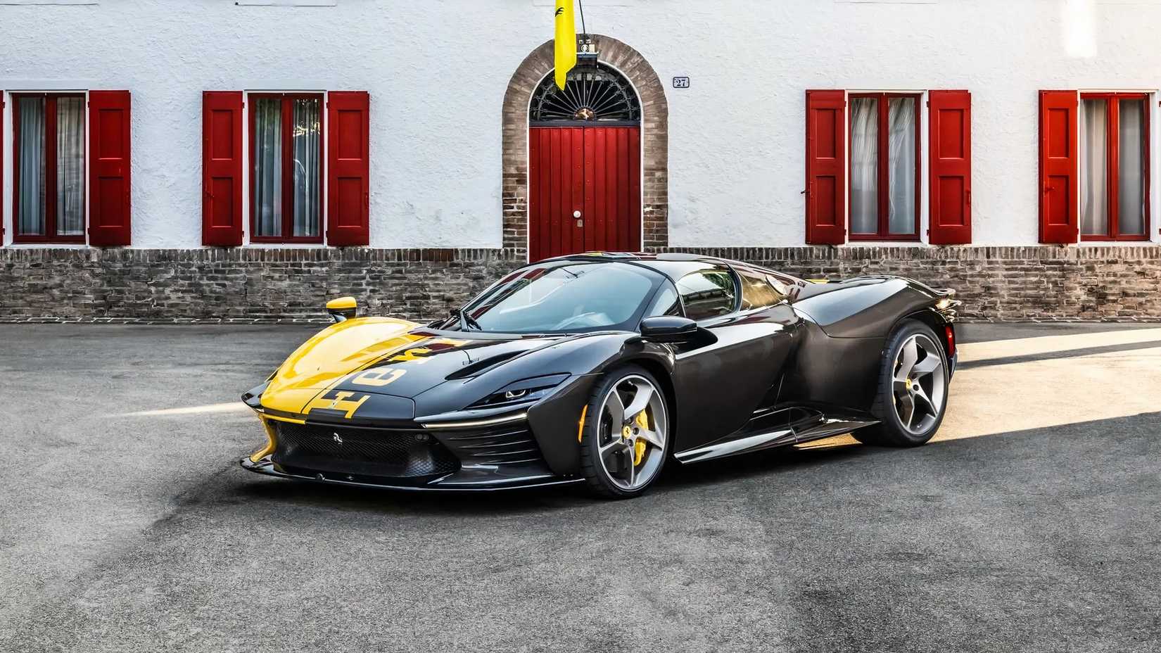 The Rarest Ferrari Supercar Is Made From Recycled Tires