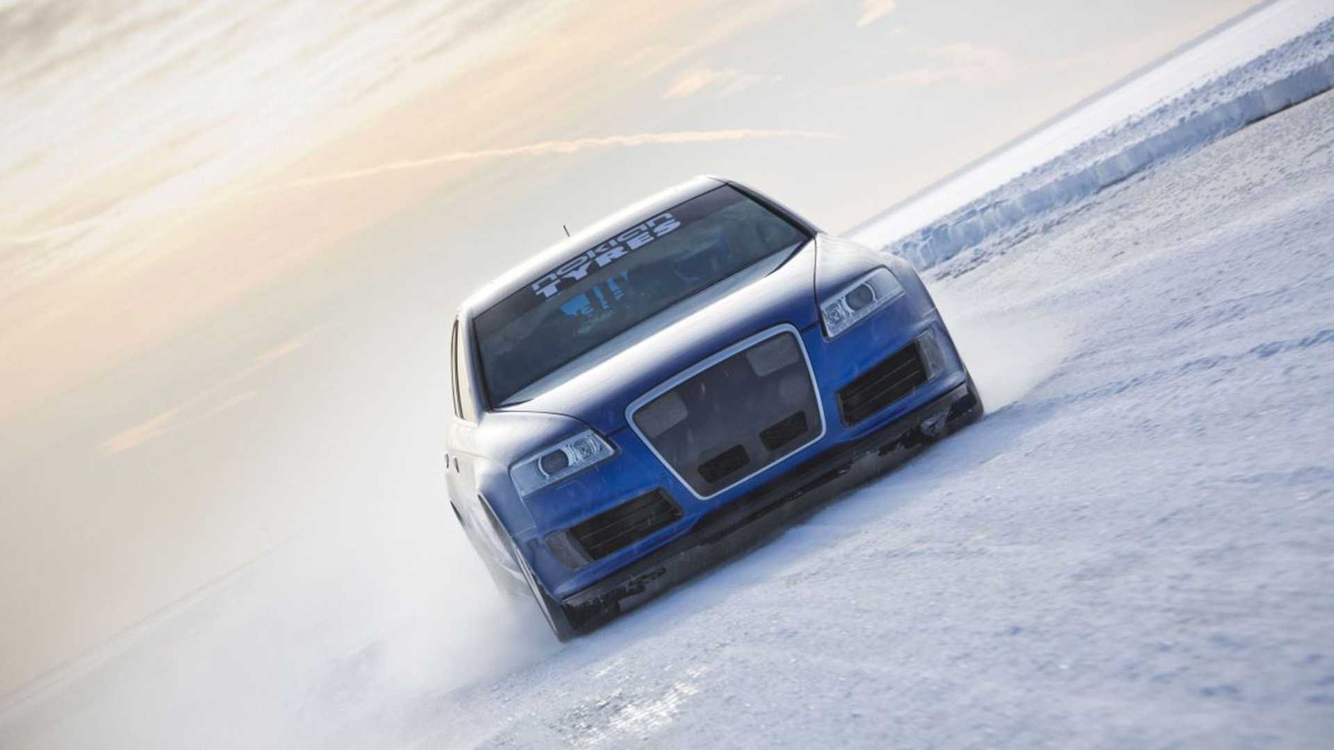 Fastest Ice This Sleeper Family Sedan Holds the Fastest Car Record on Ice