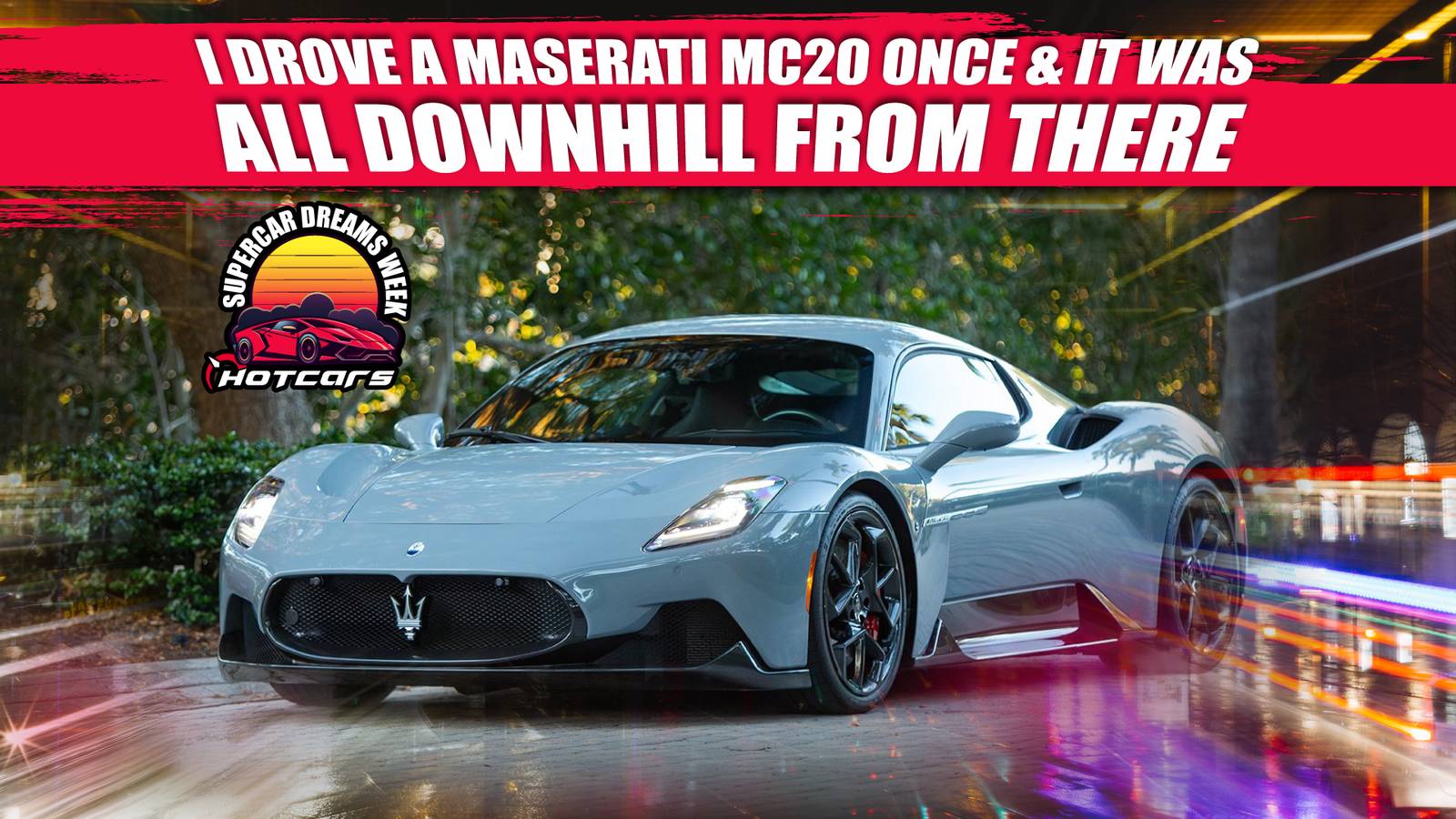 The Maserati MC20 Is The Supercar No One Talks About But Should