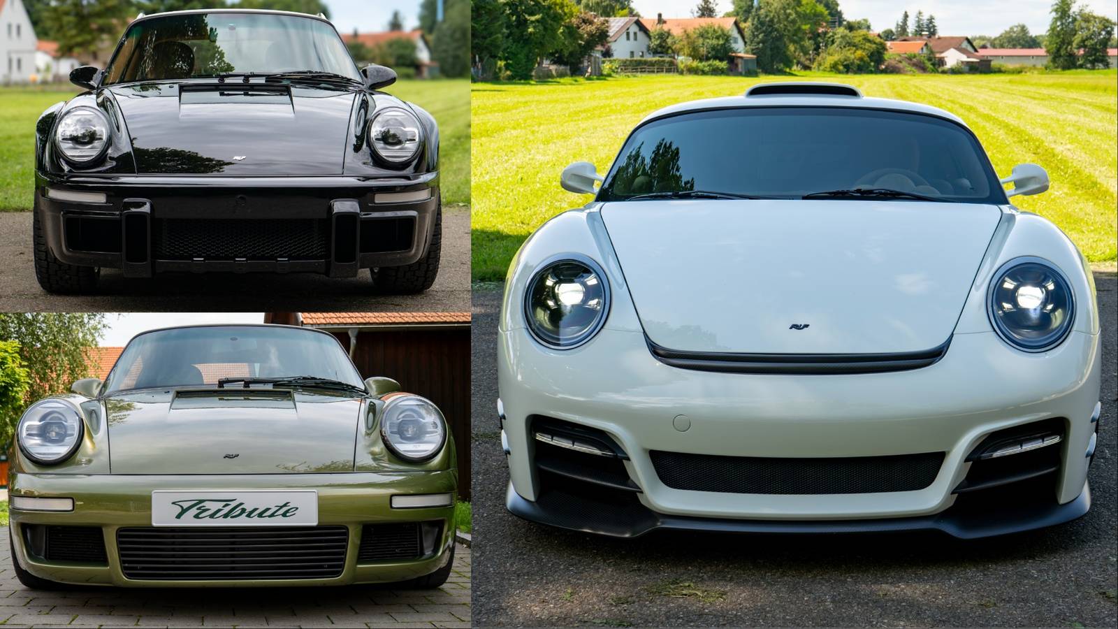 RUF Delivers RODEO, CTR3 EVO, And TRIBUTE At The Quail During Monterey ...