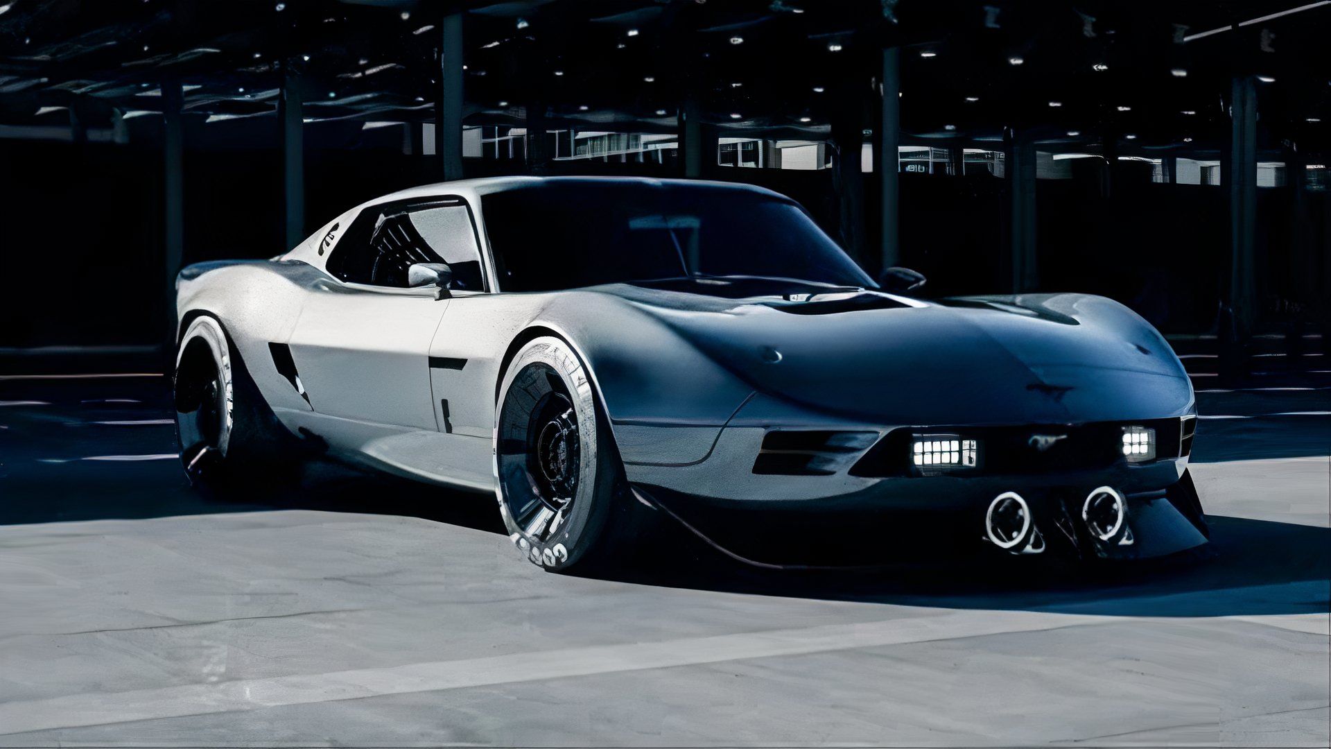 This Ford Mustang Cobra LM Concept Is Mid-Engine V8 Supercar Ford