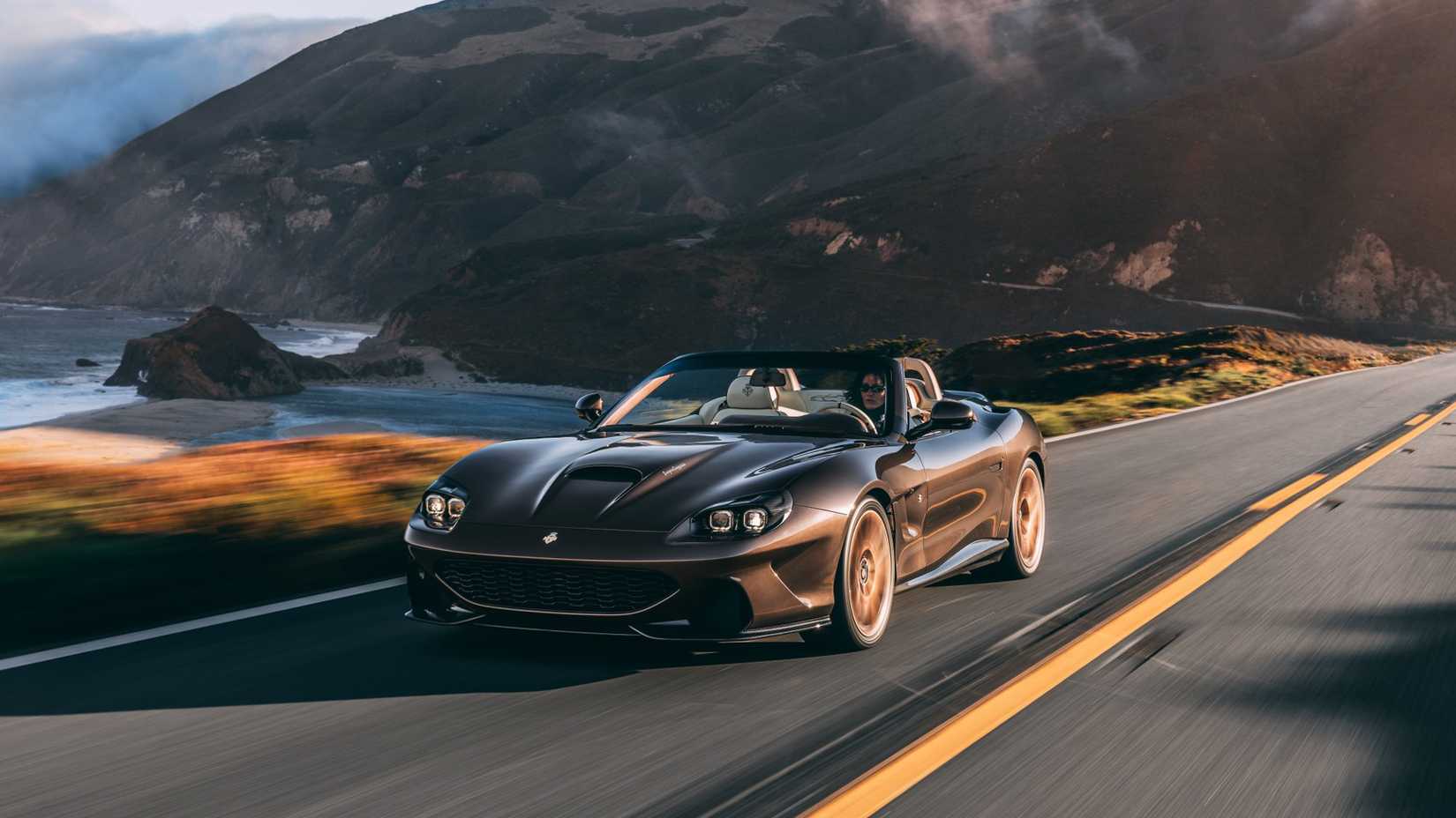 Touring Superleggera Unveils Veloce12Barchetta Open Tourer At Monterey