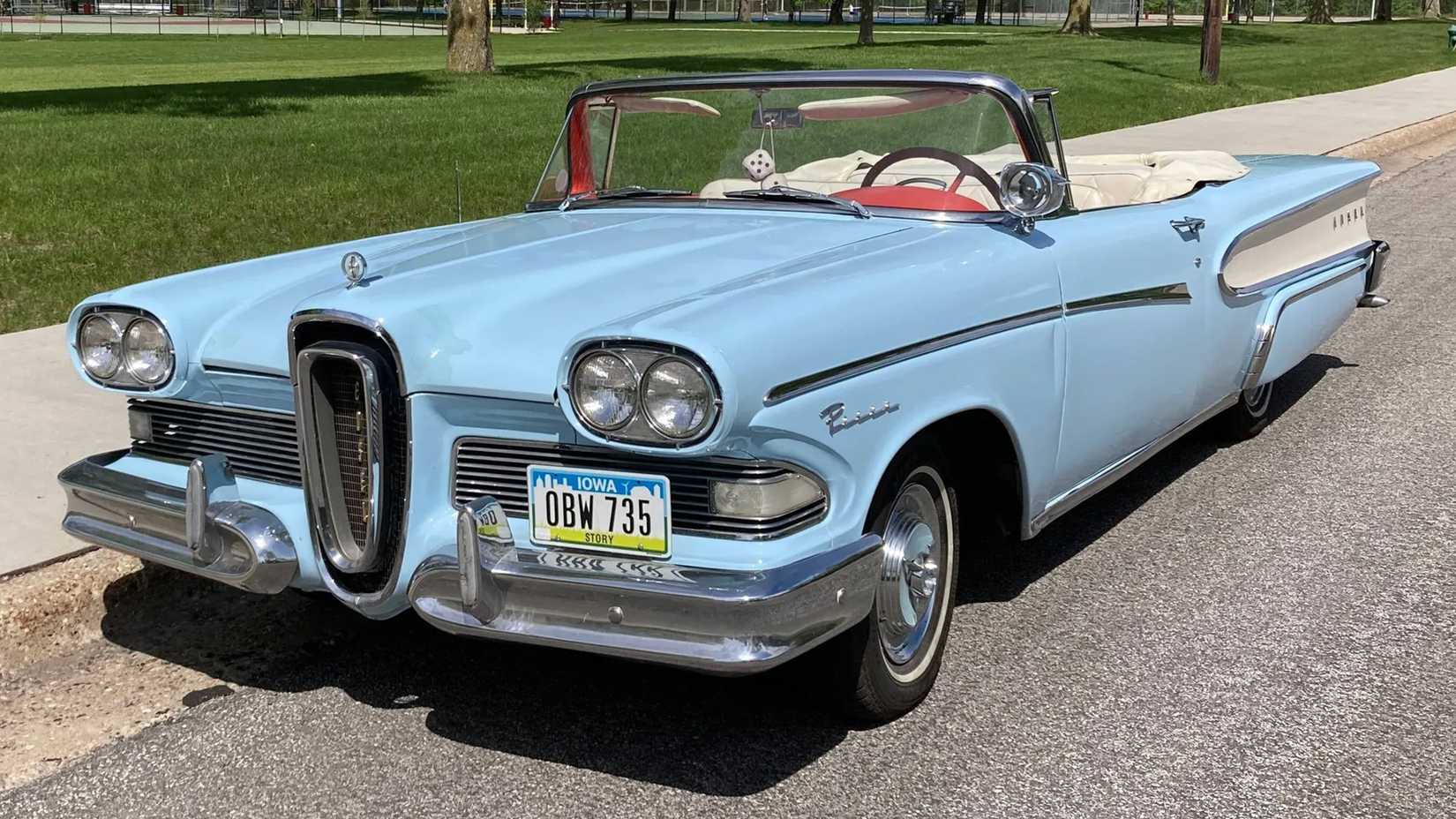 Edsel Front Ford Built America's Biggest Automotive Flop