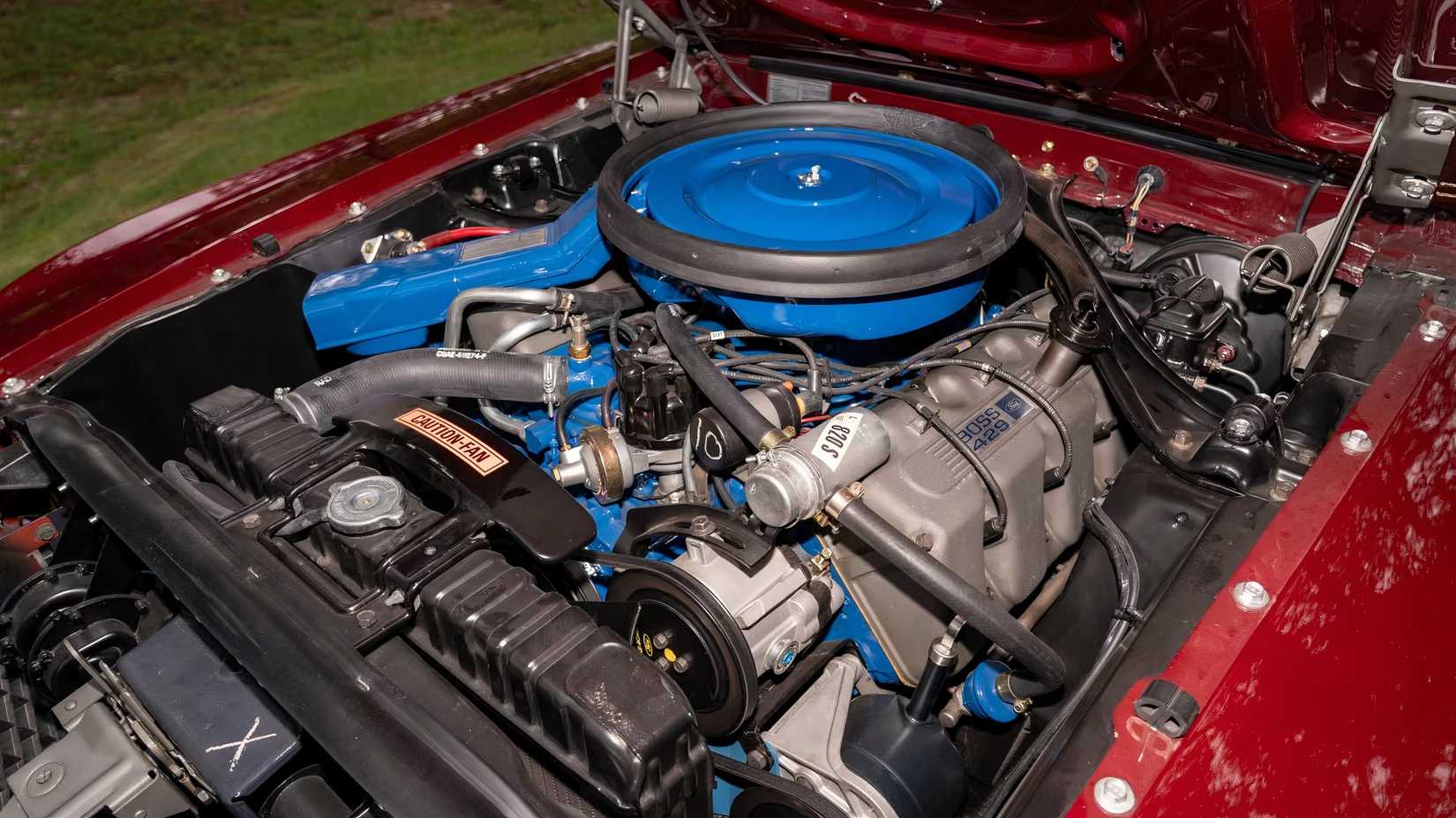 Engine Con Rods Mustangs Rare S-code KK 1969 Ford Mustang Boss 429 Is Up For Auction