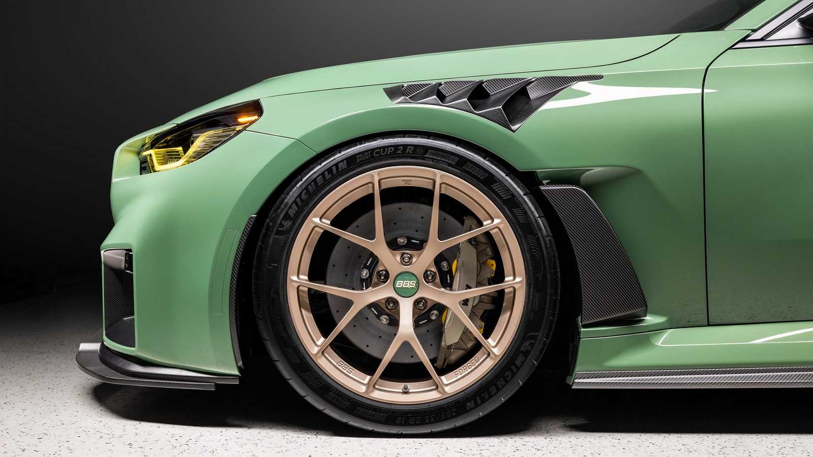 BMW M2 G87 Auratium Green Is A Spectacular Custom Build From IND