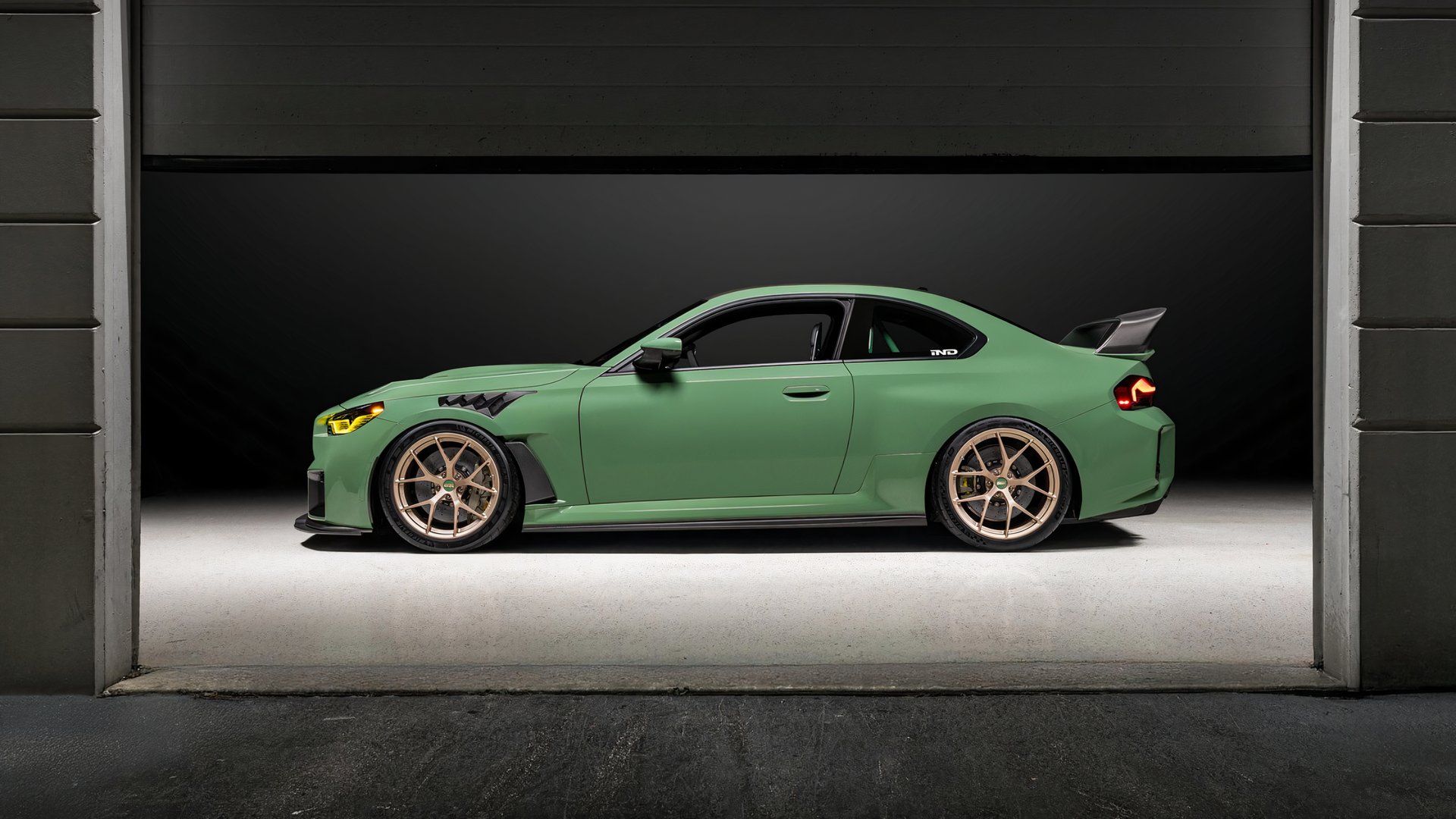 BMW M2 G87 Auratium Green Is A Spectacular Custom Build From IND