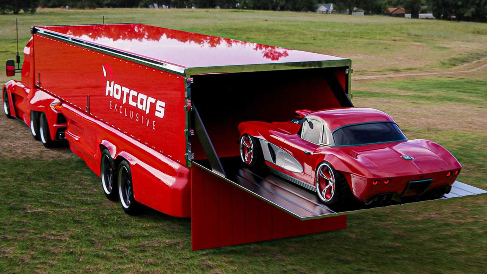 Fascinating Chevy Corvette Semi Truck Gallery