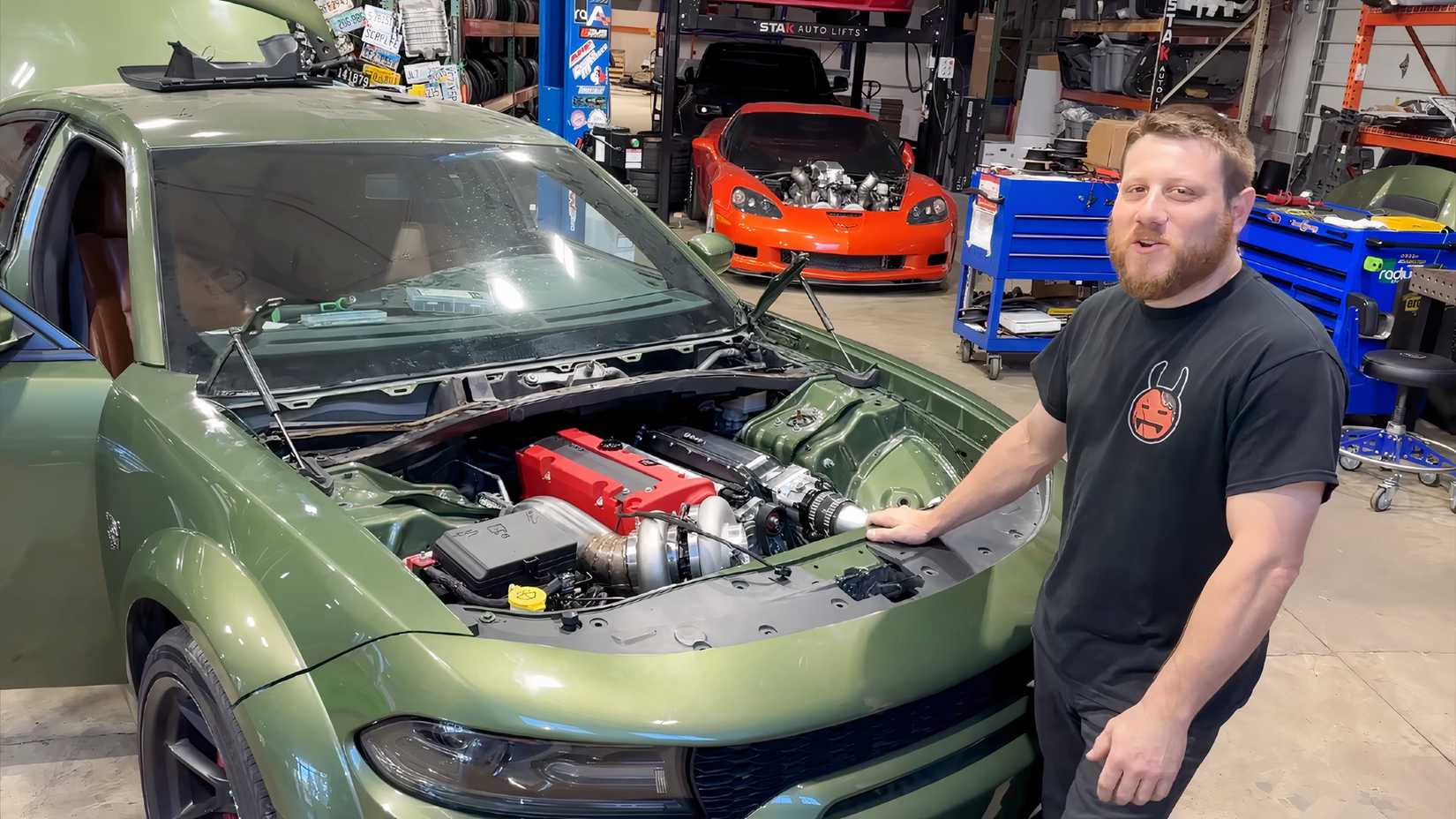 Factory Hellcat Honda K-Series Hellcat Build Fires Up For The First Time