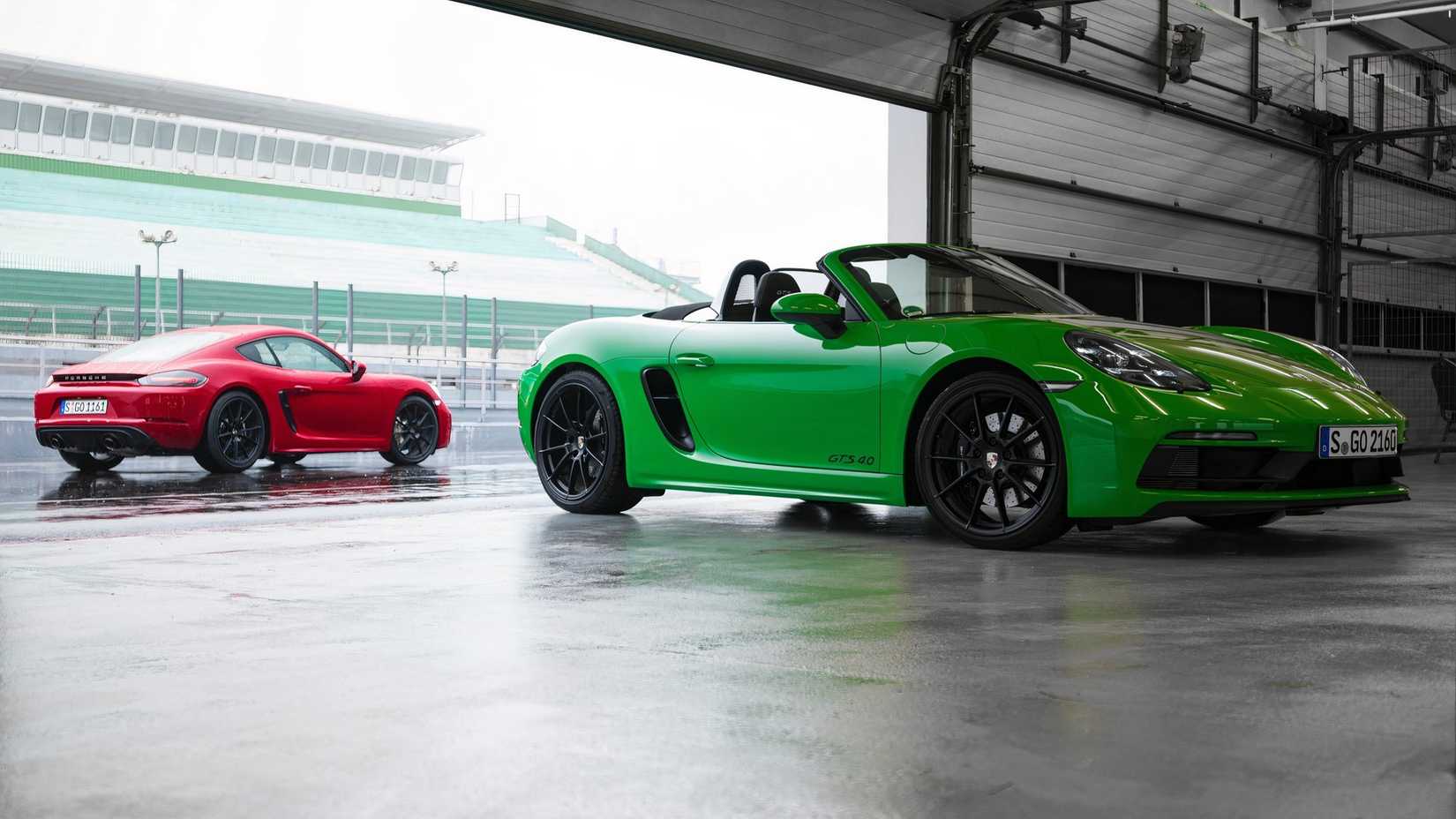 Porsche 718 Cayman GTS 4.0 and 718 Boxster GTS 4.0 Porsche 718 Cayman GTS 4.0 and 718 Boxster GTS 4.0