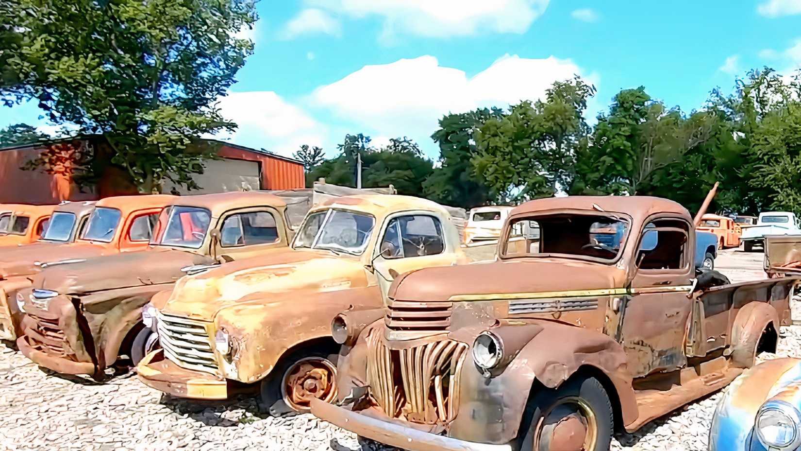 Vintage Truck Collection Found In Minnesota