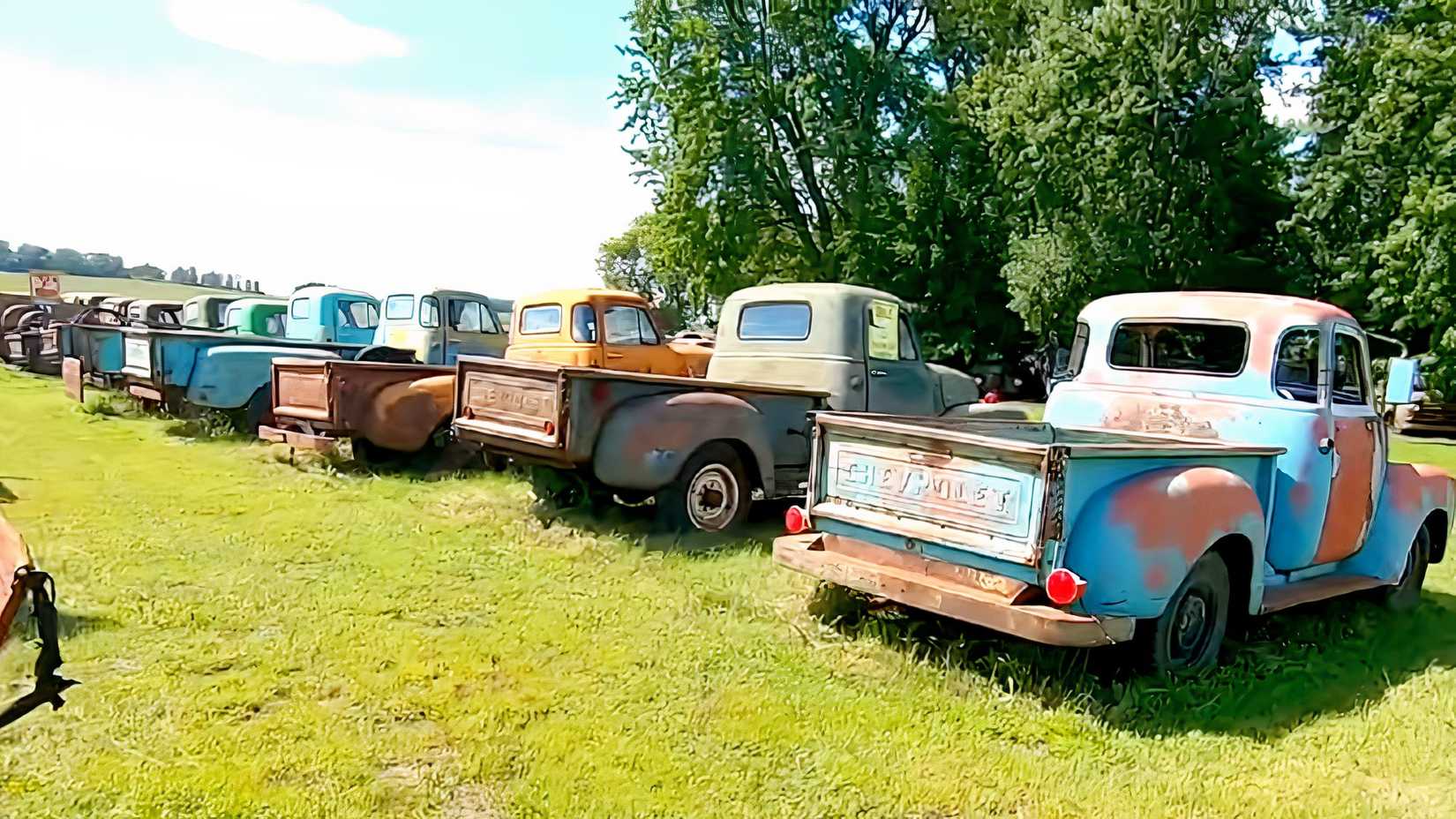 Vintage Truck Collection Found In Minnesota