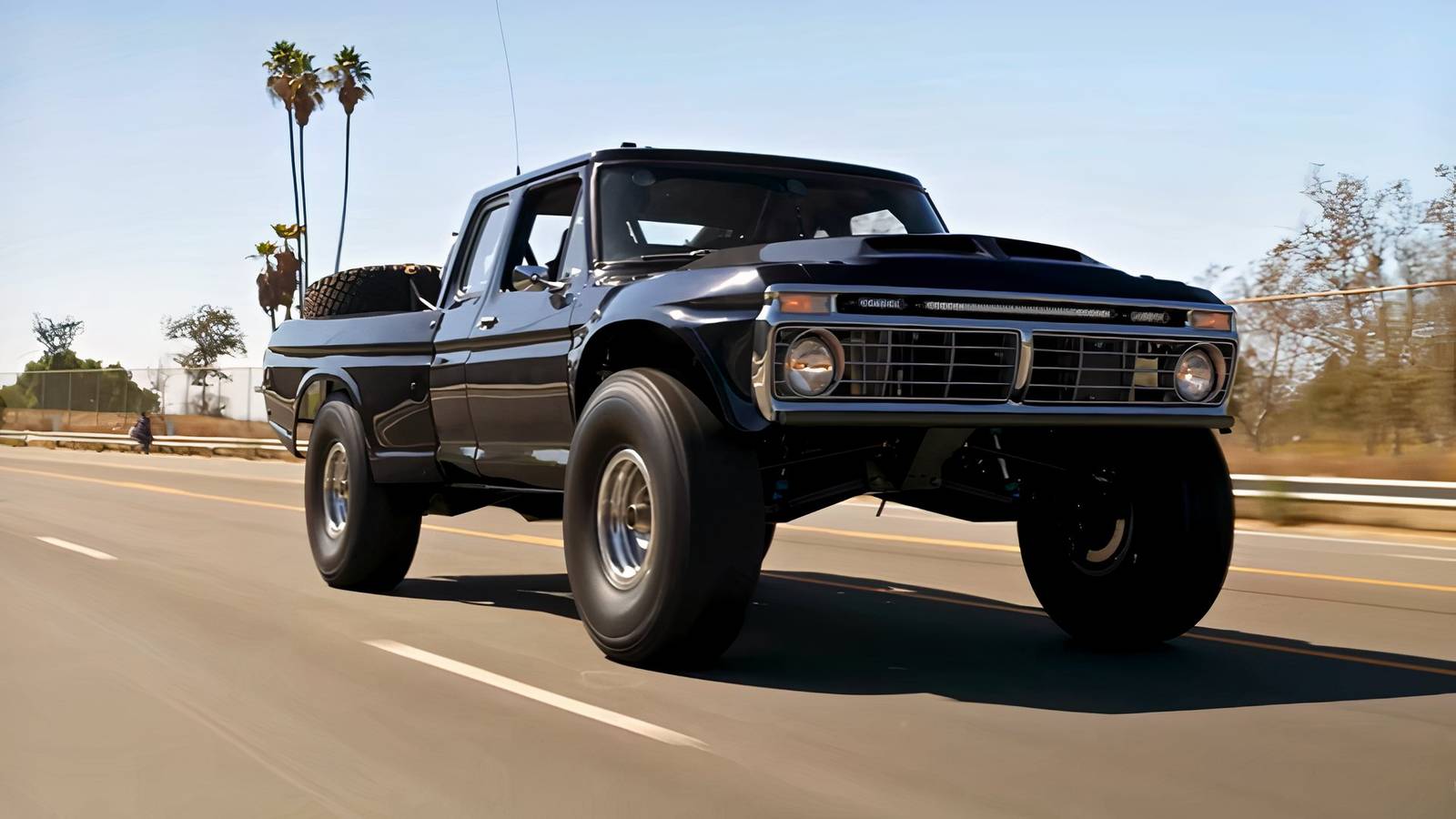 830-HP Classic Ford F-100 Pre-Runner Is Pure Off-Road Madness