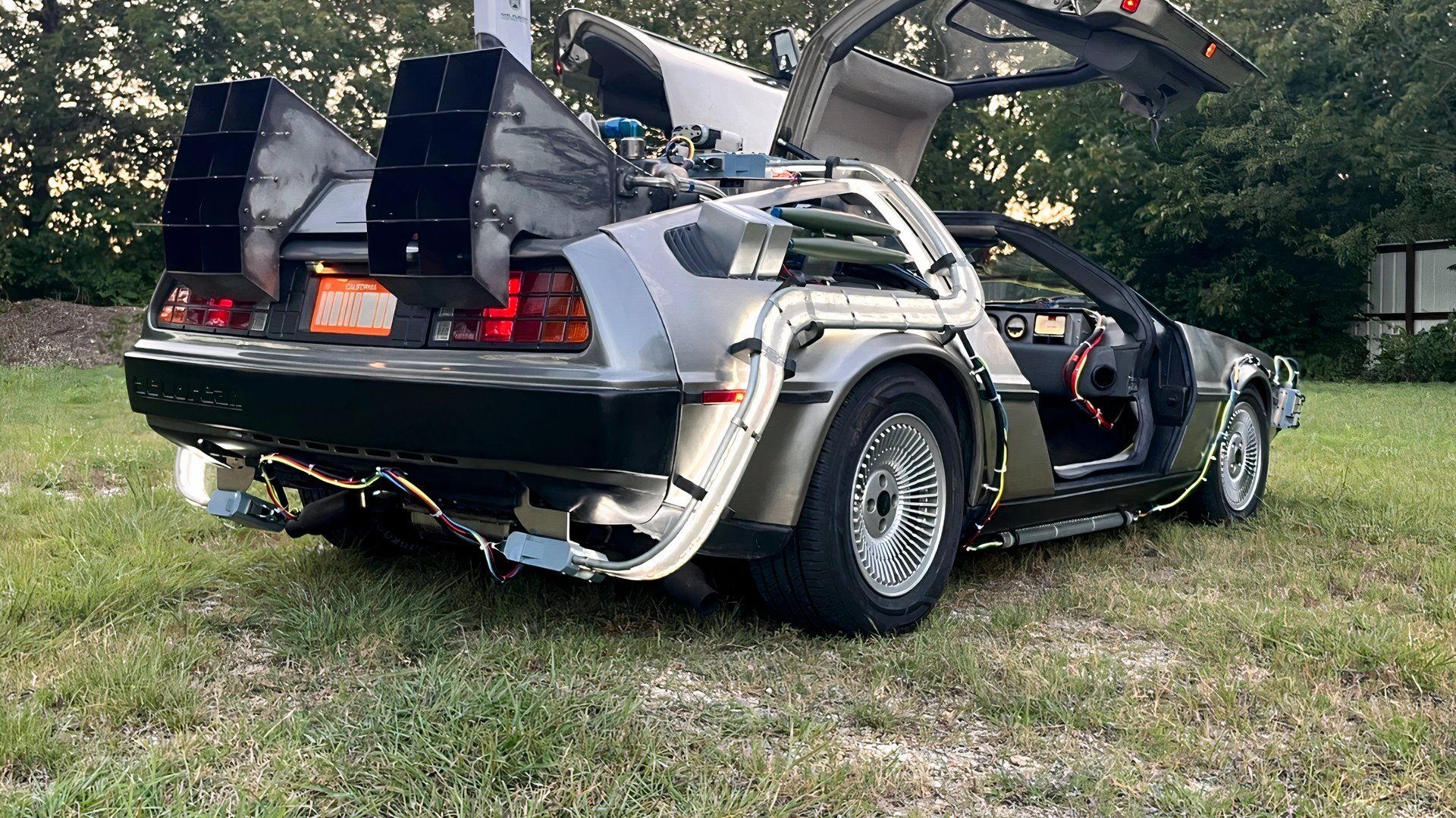 DeLorean Time Machine From Back to the Future Hits the Market