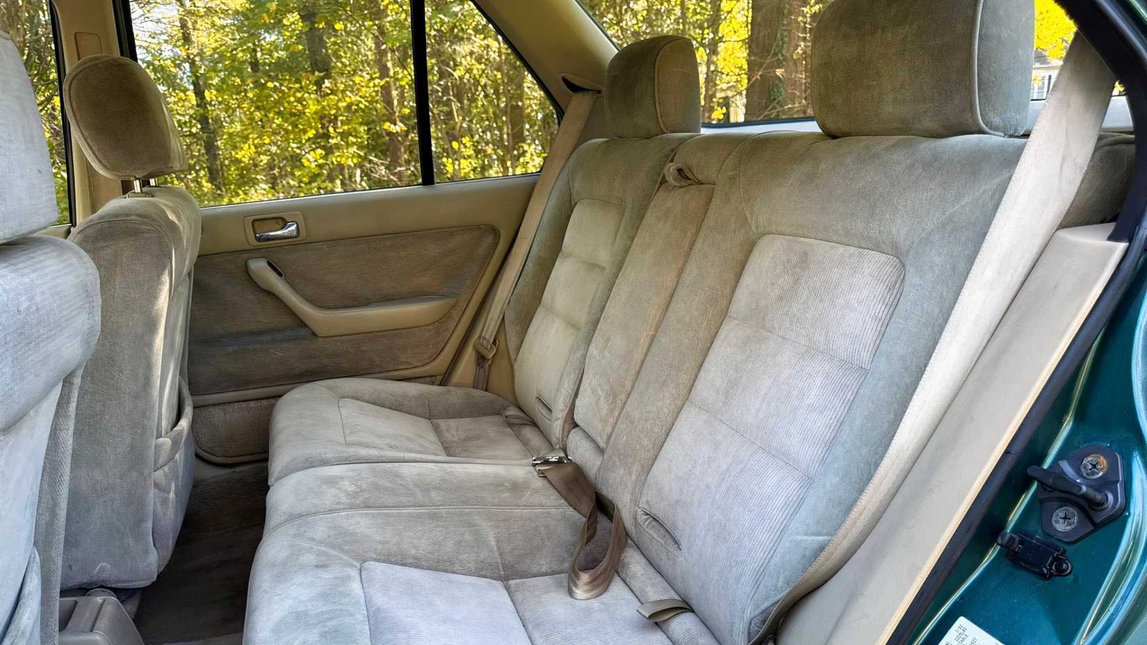 1992 Honda Accord Wagon with 965000 miles rear seats