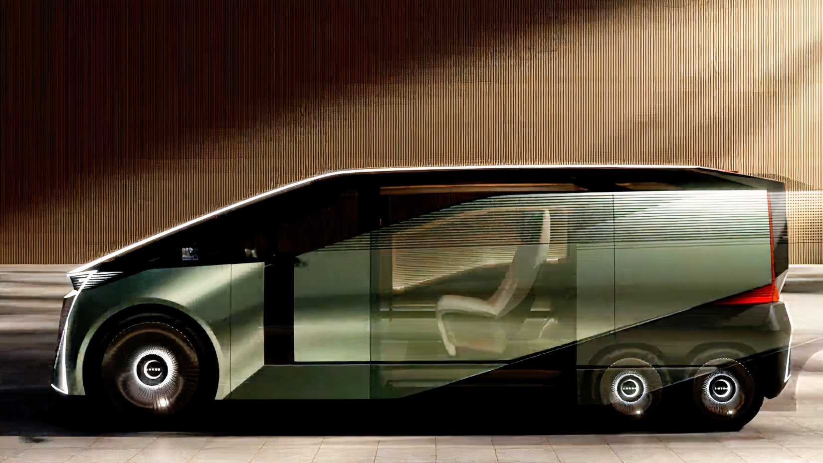 Lexus Van Sprinter Lexus Reveals New LS Concept Luxury Van