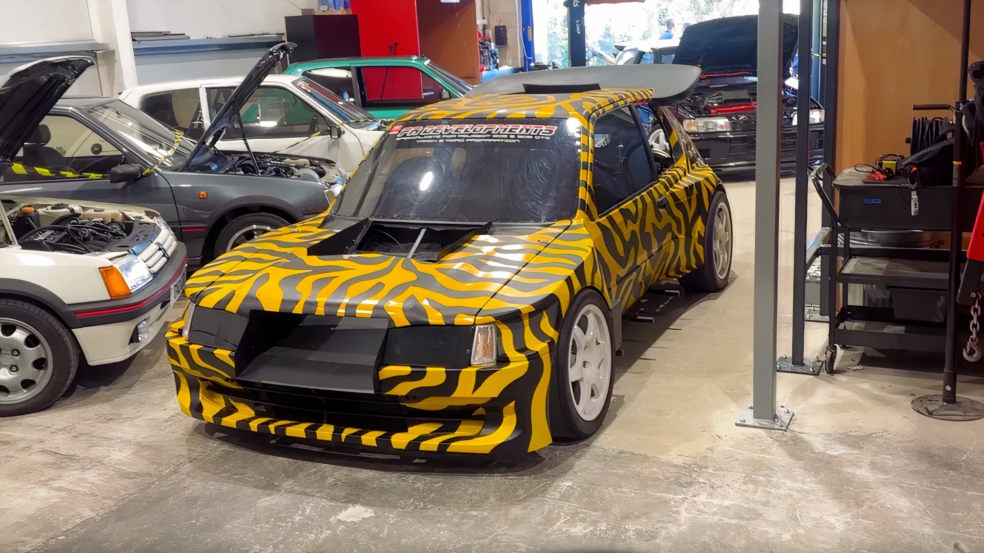 This 550-HP Peugeot 205 Is A Lethal Track-Day Weapon