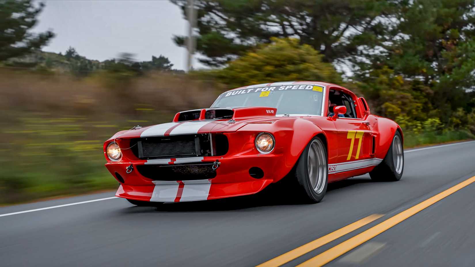 1967 Mustang With NASCAR V8 Borrows Heavily From Other Classic Ford ...