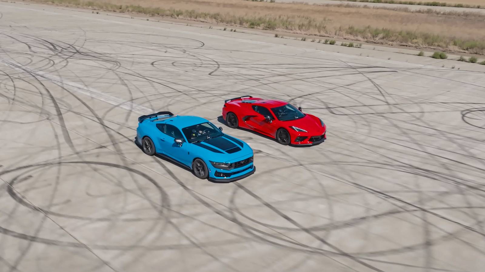 Corvette Meets Its Match With A Supercharged Mustang Drag Race