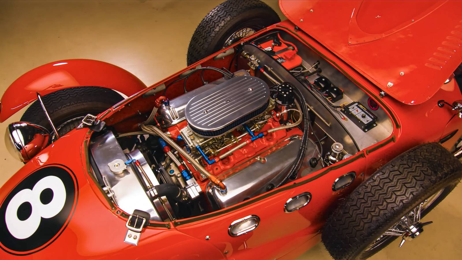500 HP V8-Powered Roadster Helps Jay Leno Explain What Makes A Car ...