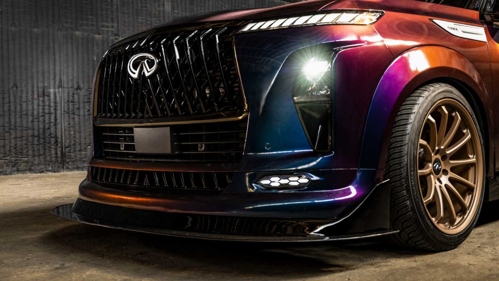 Qx80 R Spec Infiniti QX80 R-Spec Pairs 1,000-HP GT-R Power With Luxury SUV Presence