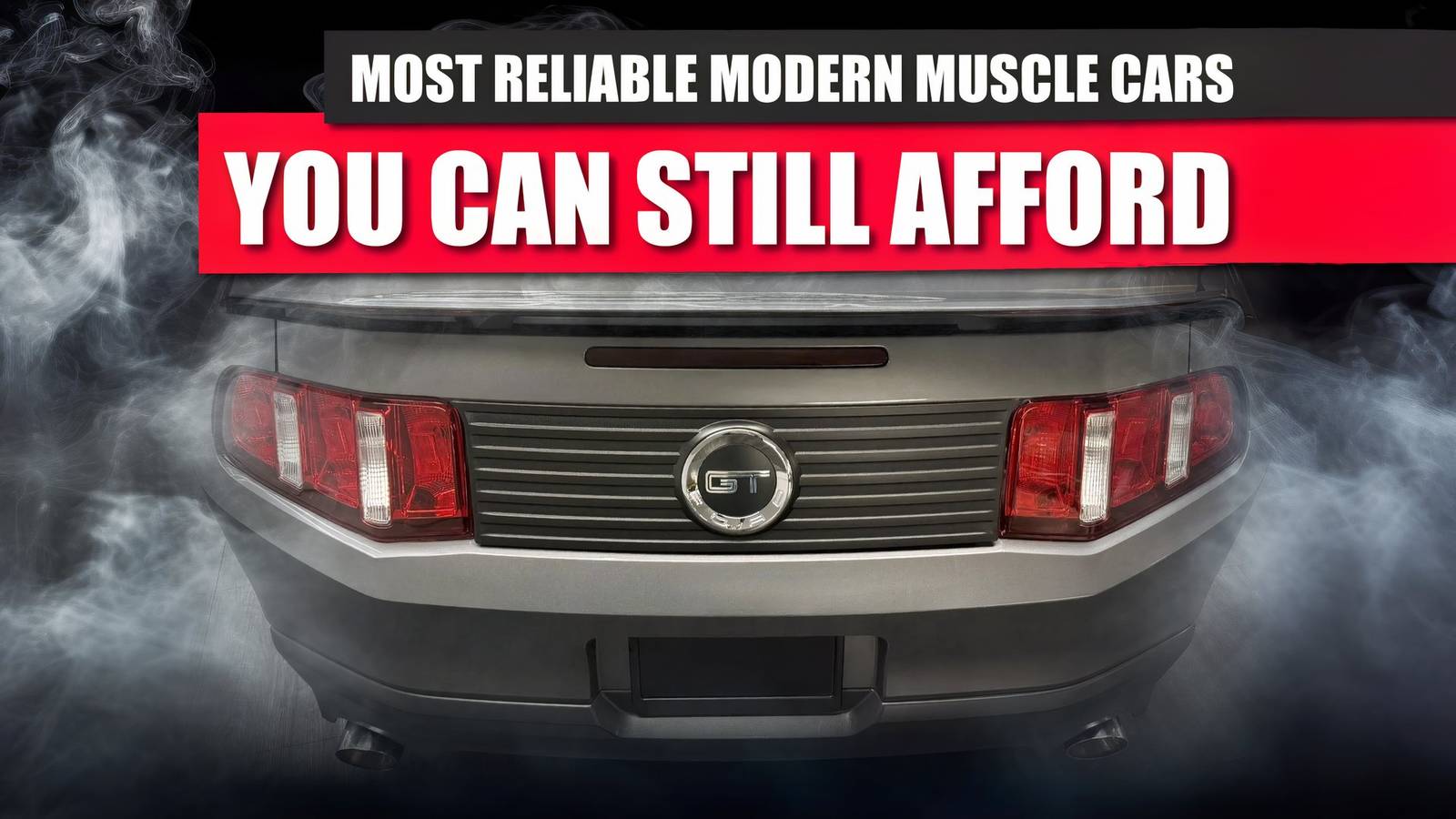 Most Reliable Modern Muscle Cars You Can Still Afford