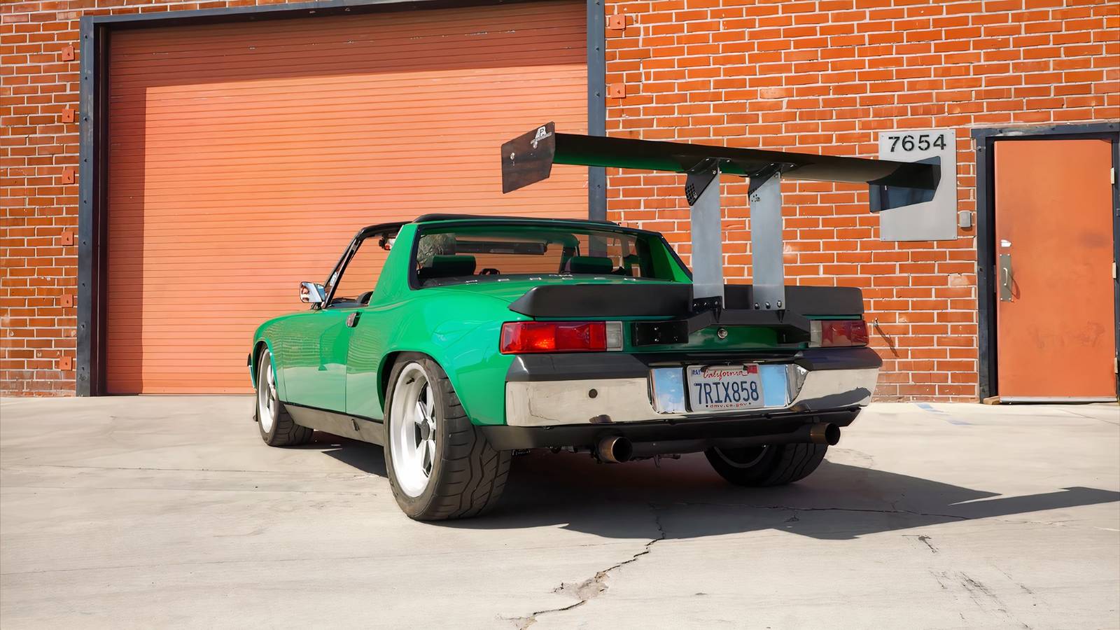 Absurd Porsche 914 Restomod Packs 620 HP LS7 Engine And Track Aero